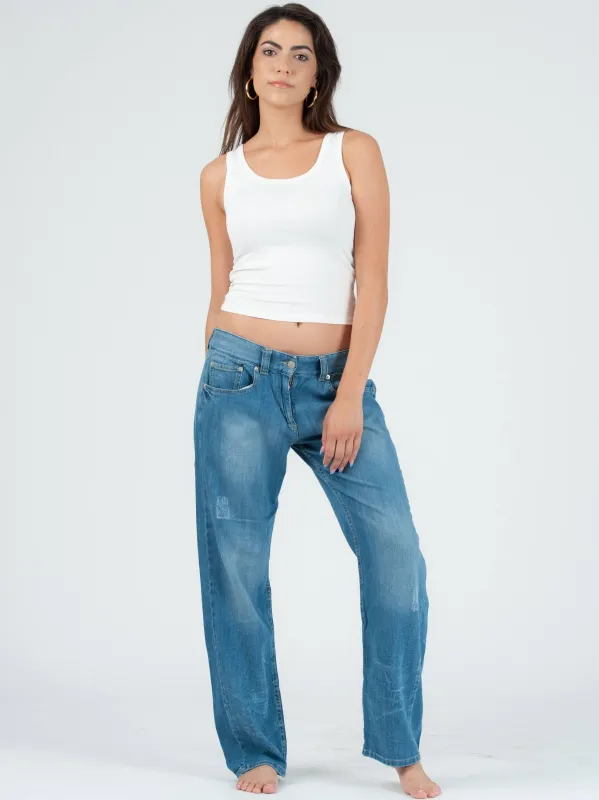 KATE CLASSIC TANK TOP-WHITE sold by Lucca Couture