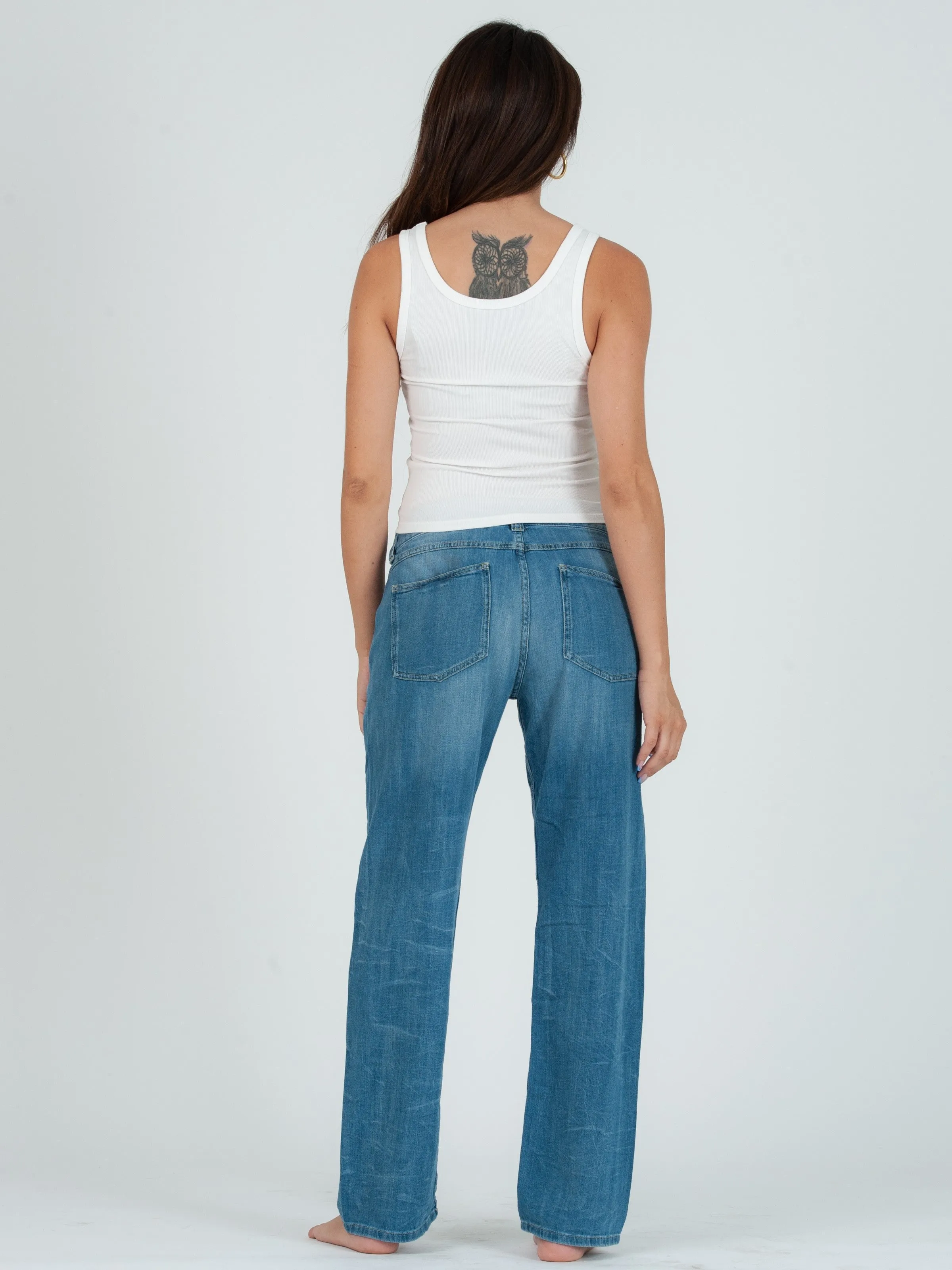 KATE CLASSIC TANK TOP-WHITE sold by Lucca Couture product image thumbnail 3