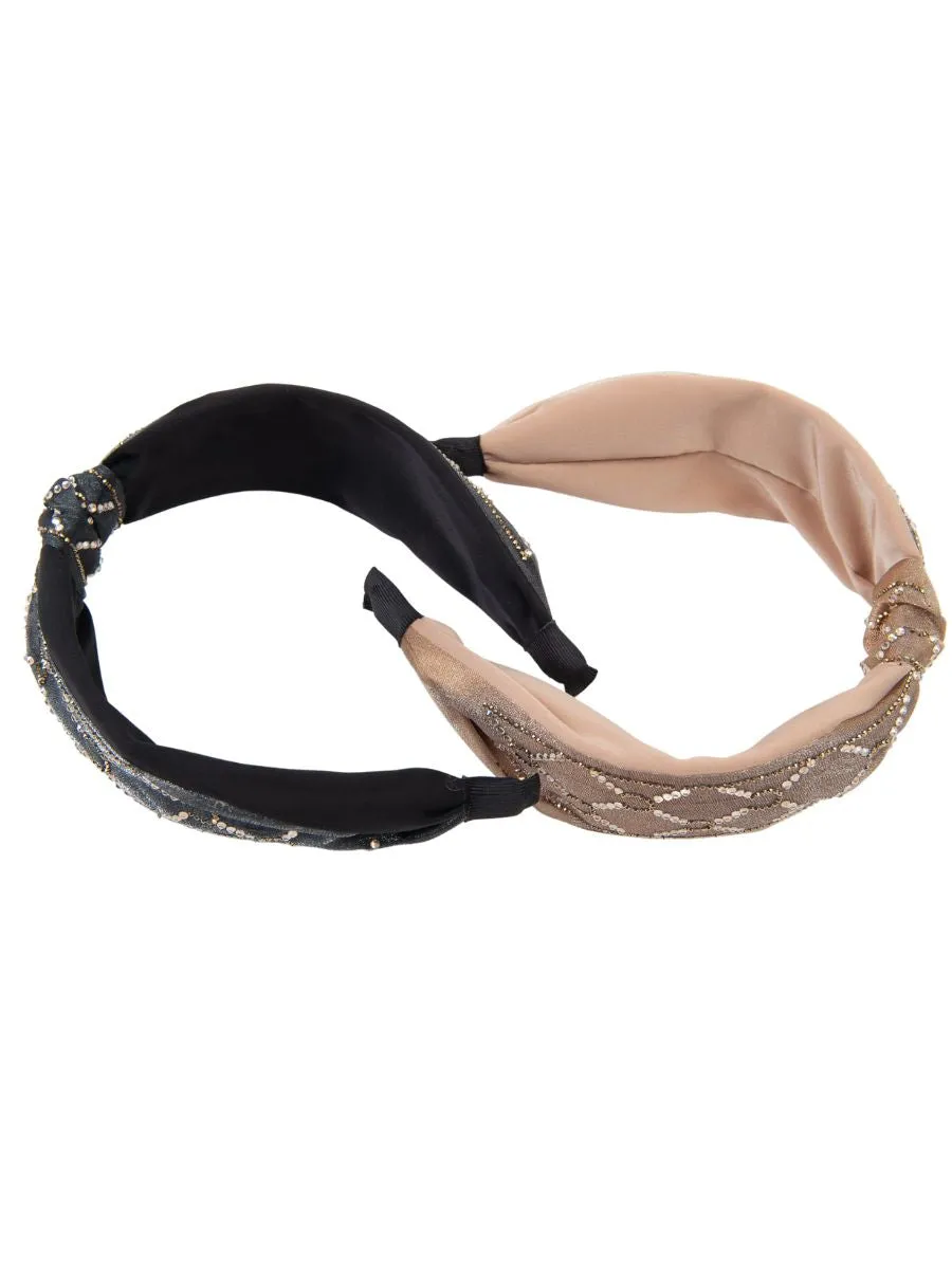 Women's Beaded Headband sold by Lucca Couture product image thumbnail 3
