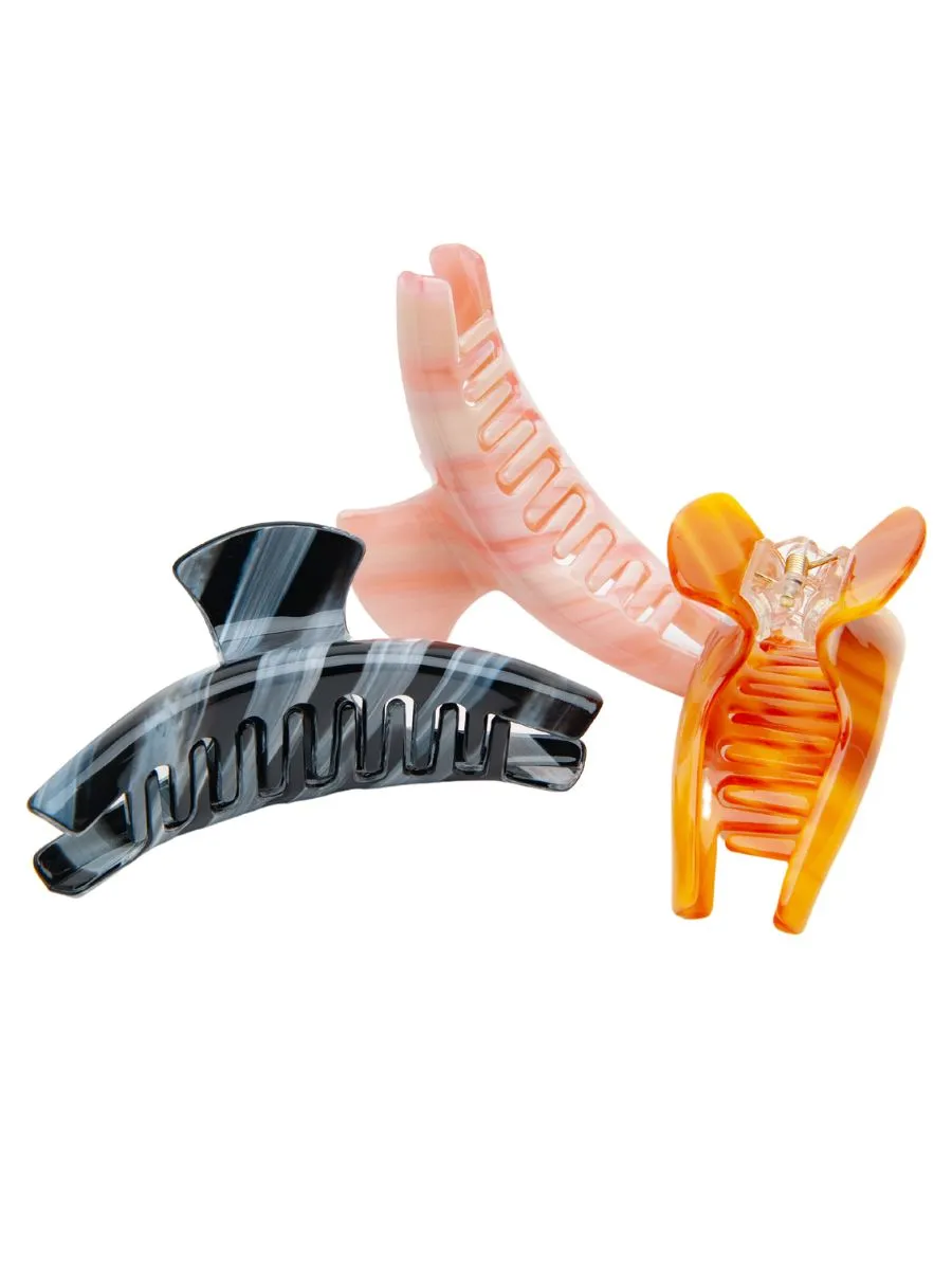 ZEBRA STRIPES HAIR CLAW sold by Lucca Couture product image thumbnail 3