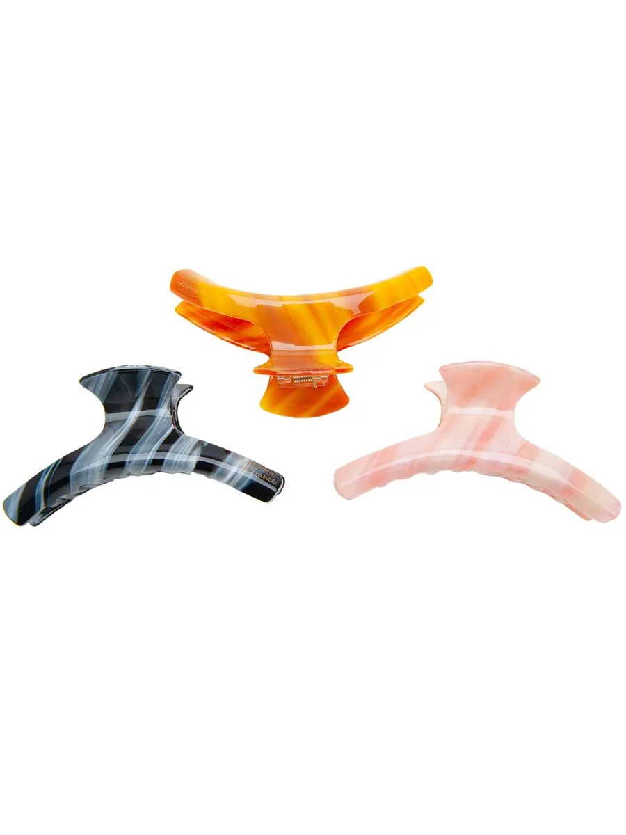 ZEBRA STRIPES HAIR CLAW sold by Lucca Couture product image thumbnail 2