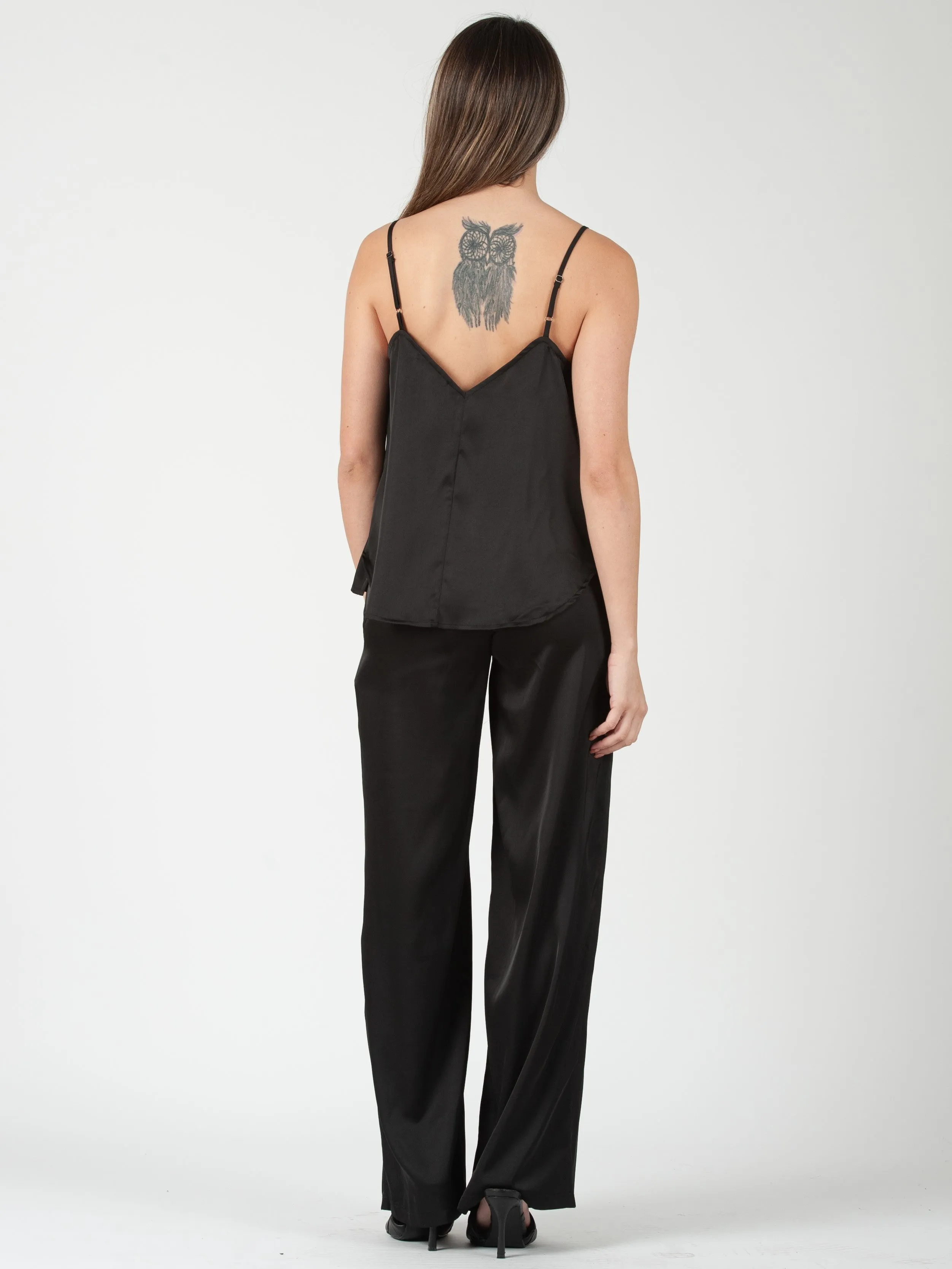 Women's Satin Cami Top sold by Lucca Couture product image thumbnail 3