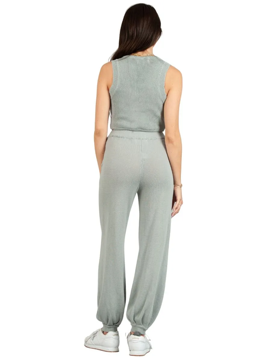 MAIA KNIT JOGGER-SAGE sold by Lucca Couture product image thumbnail 3