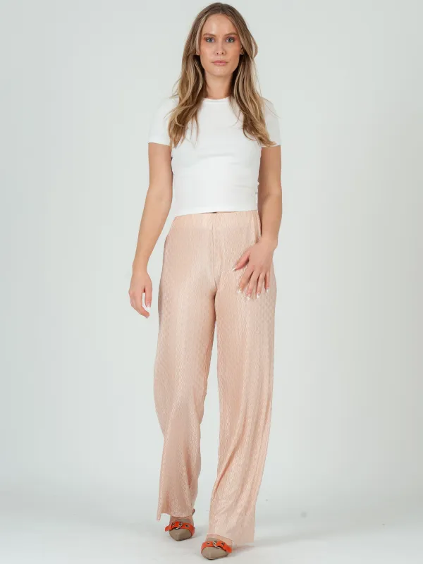Women's Textured Pull on Pants sold by Lucca Couture