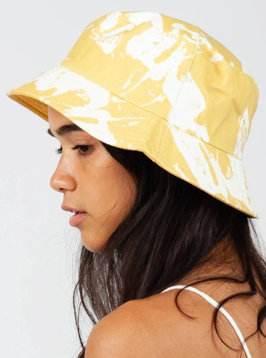 TIDE CANVAS BUCKET HAT-MARIGOLD sold by Lucca Couture product image thumbnail 2
