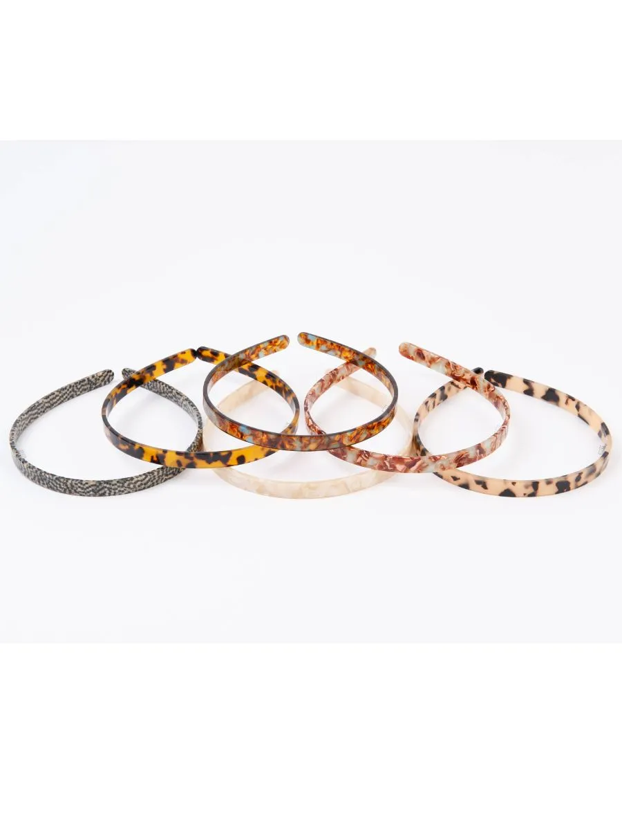 SAM RESIN HEADBAND sold by Lucca Couture