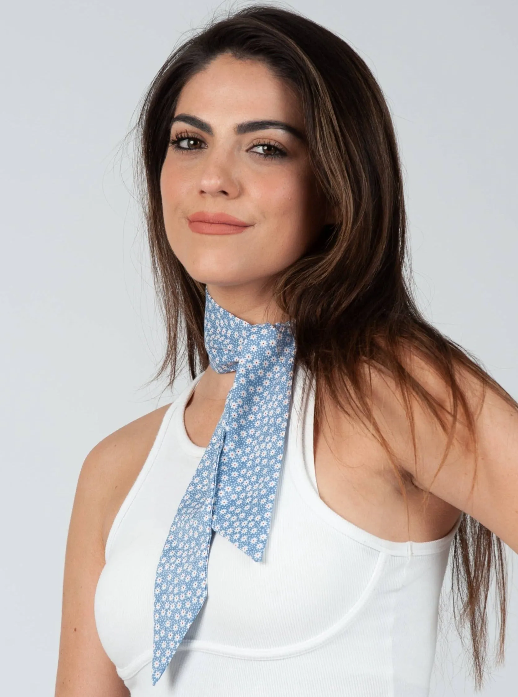 PRAIRIE SCARF-SKY DITZY sold by Lucca Couture product image thumbnail 2