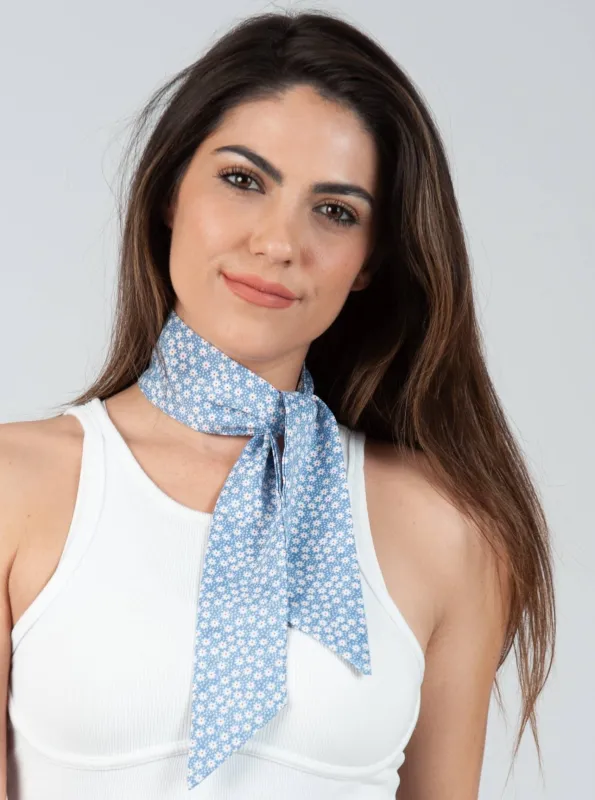 PRAIRIE SCARF-SKY DITZY sold by Lucca Couture