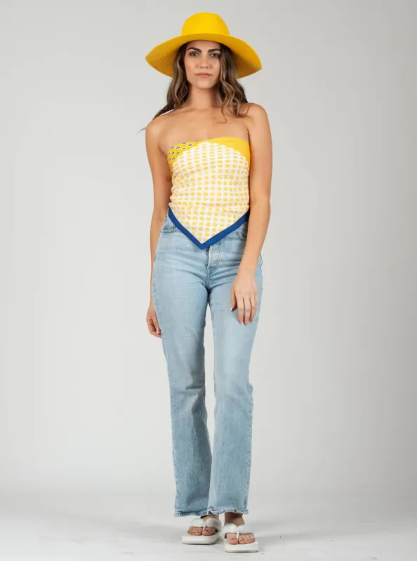 PATRICIA SCARF-SUNNY PATCH sold by Lucca Couture