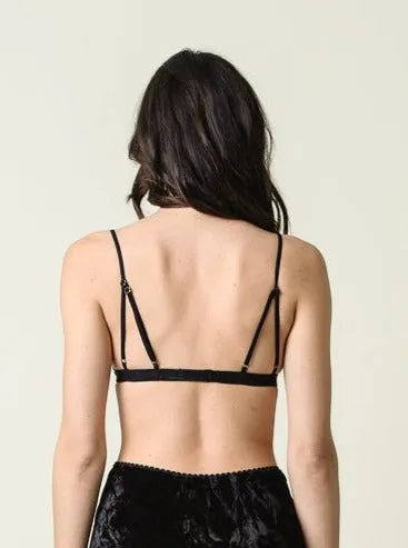 CRUSH BRALETTE-BLACK sold by Lucca Couture product image thumbnail 3