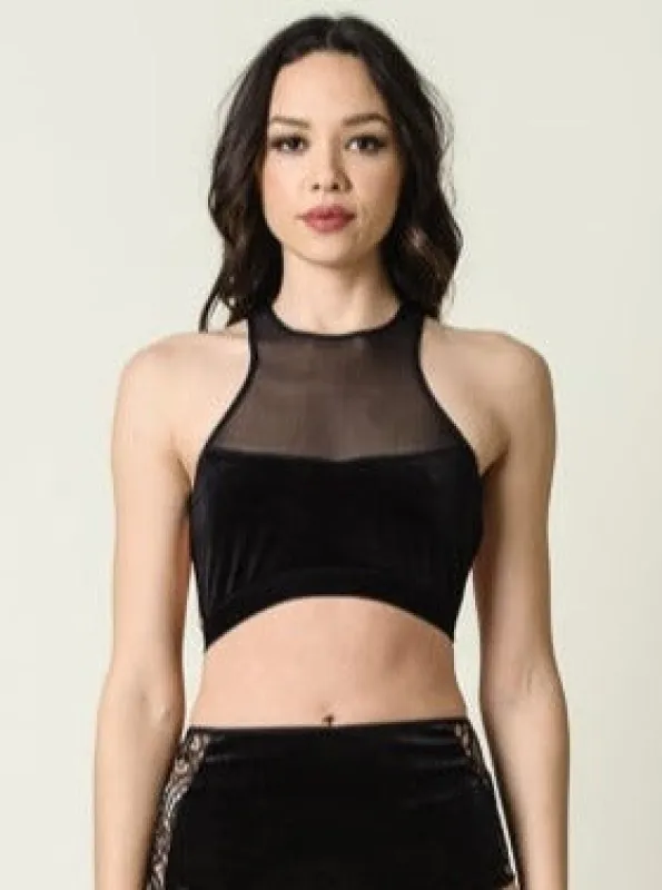 MOULIN BRALETTE-BLACK sold by Lucca Couture