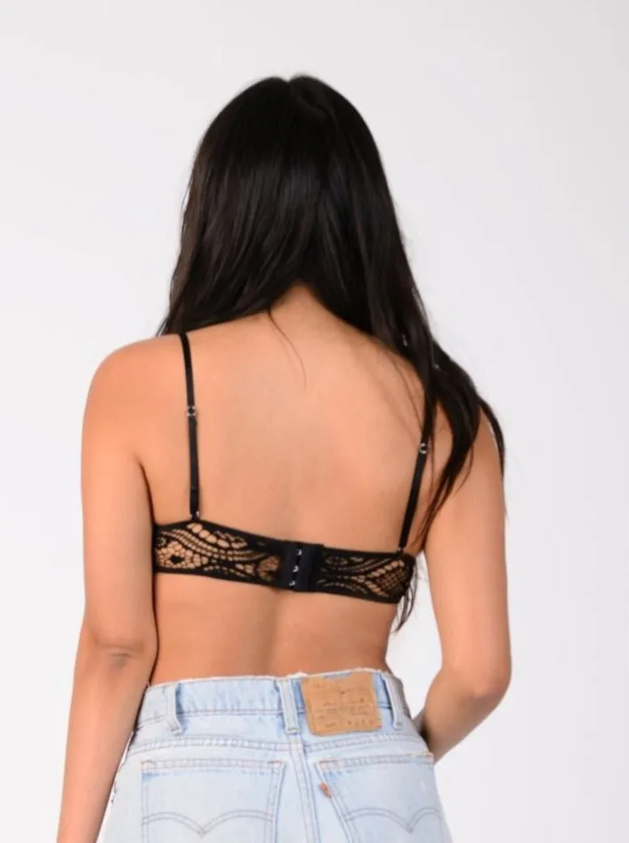 TESSA BRALETTE-BLACK sold by Lucca Couture product image thumbnail 3