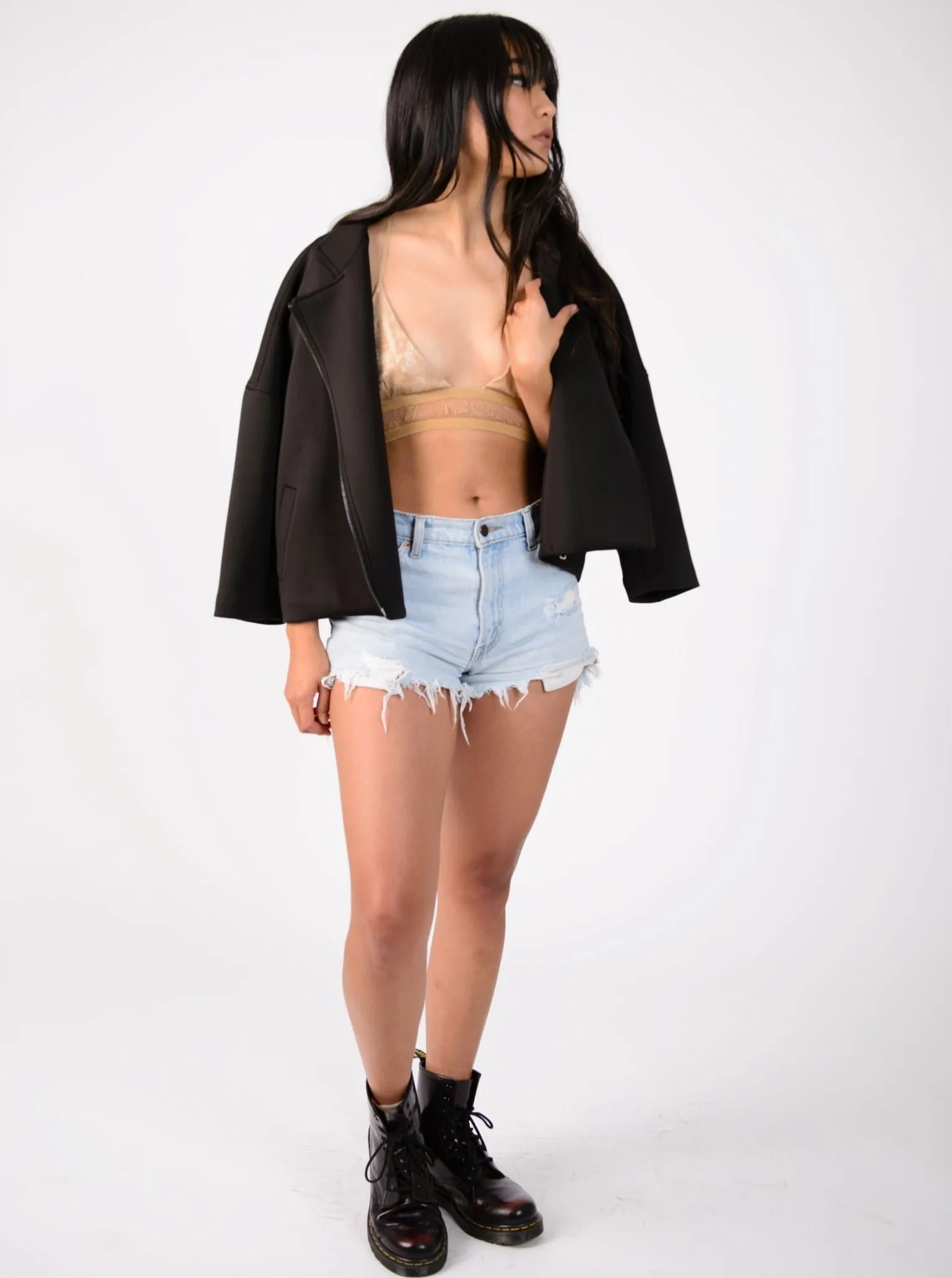 CHASTE BRALETTE-NUDE sold by Lucca Couture product image thumbnail 5