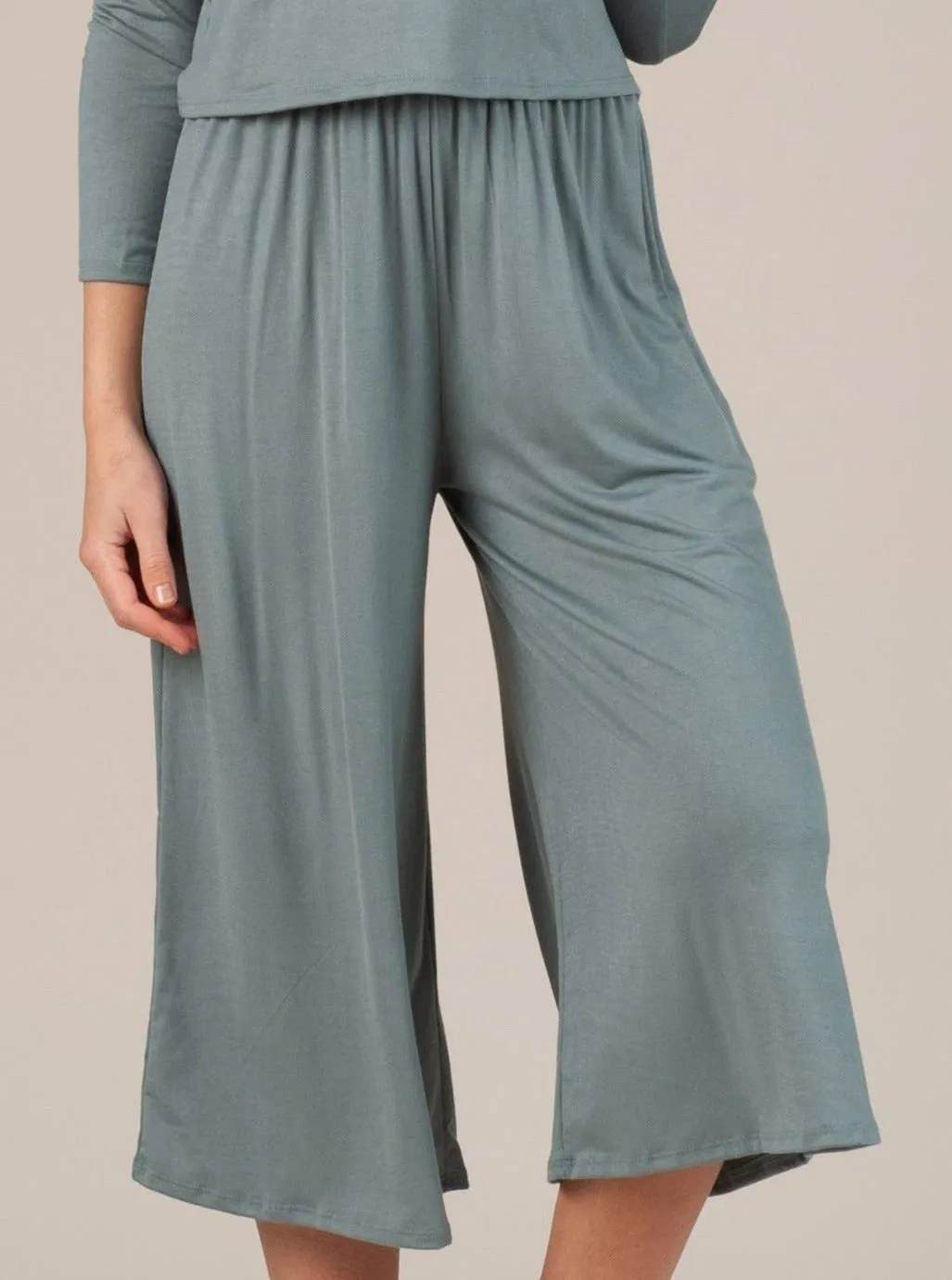 CALYPSO CULOTTE PANT-MINT sold by Lucca Couture