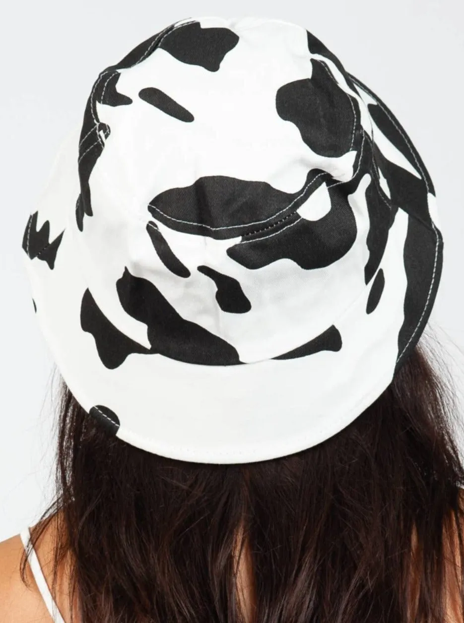 MOOMOO BUCKET HAT-BLACK sold by Lucca Couture product image thumbnail 3