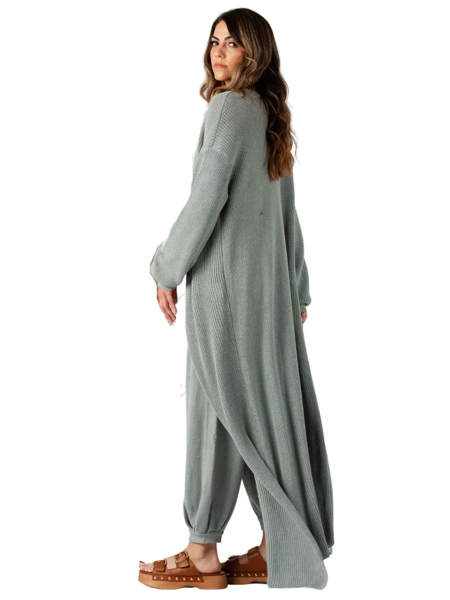 MAIA KNIT TANK-SAGE sold by Lucca Couture product image thumbnail 5