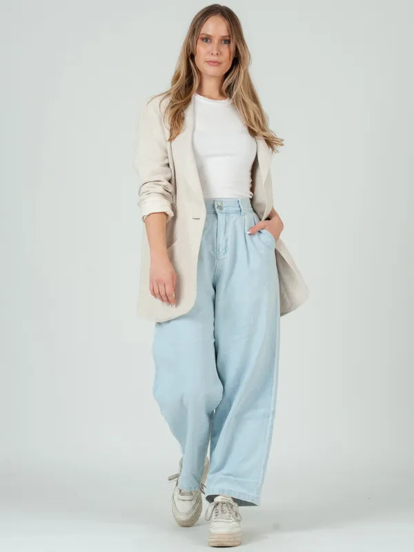 FLYNN BLAZER-WHEAT sold by Lucca Couture