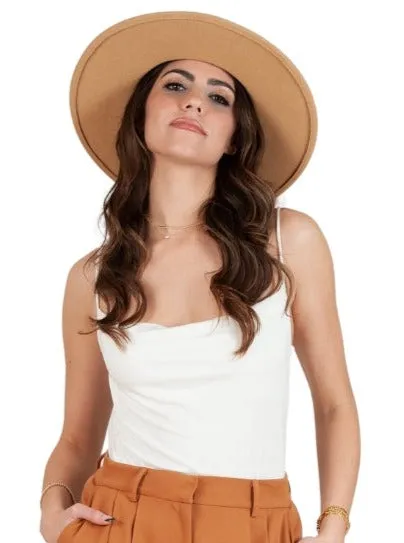 KELSIE DRAPE CAMI-OFF WHITE sold by Lucca Couture