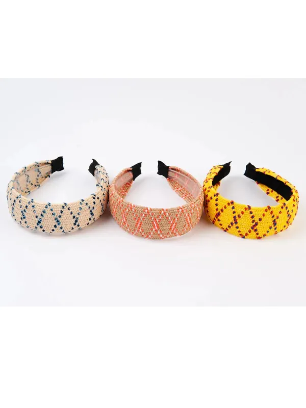 ISLAND WOVEN HEADBAND sold by Lucca Couture