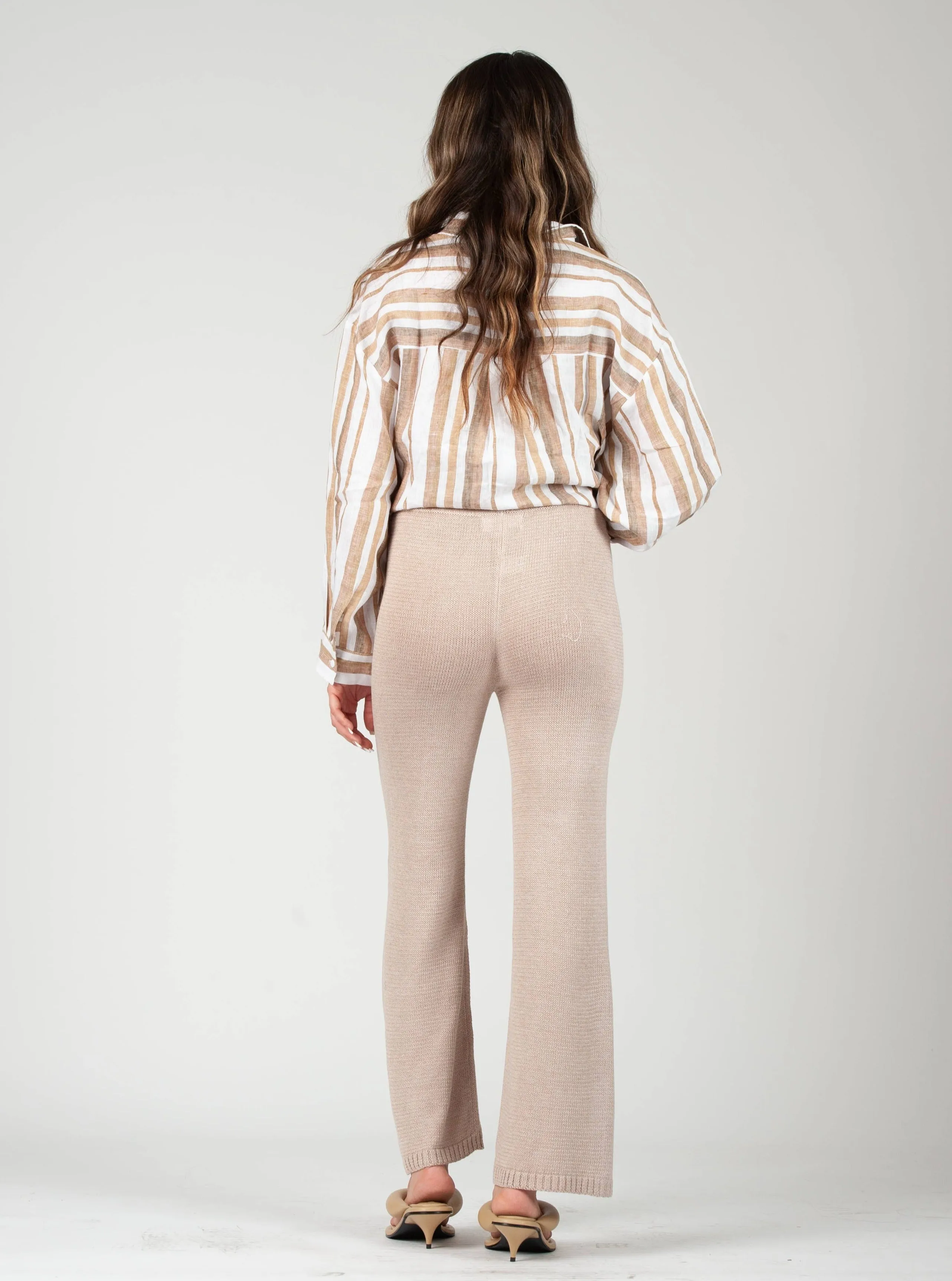 HOMEE PANT-TAN sold by Lucca Couture product image thumbnail 4