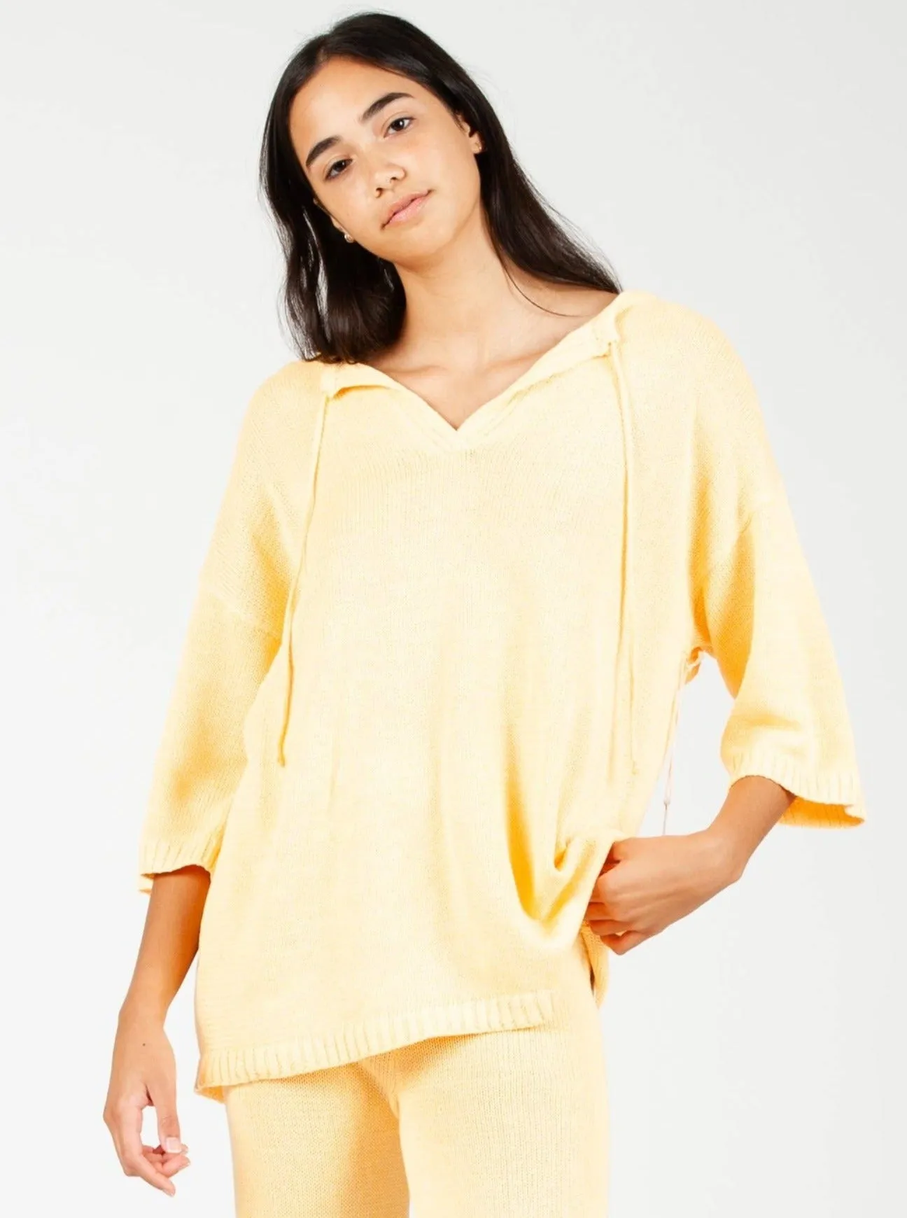 HOMEE TOP-ORANGE SHERBERT sold by Lucca Couture