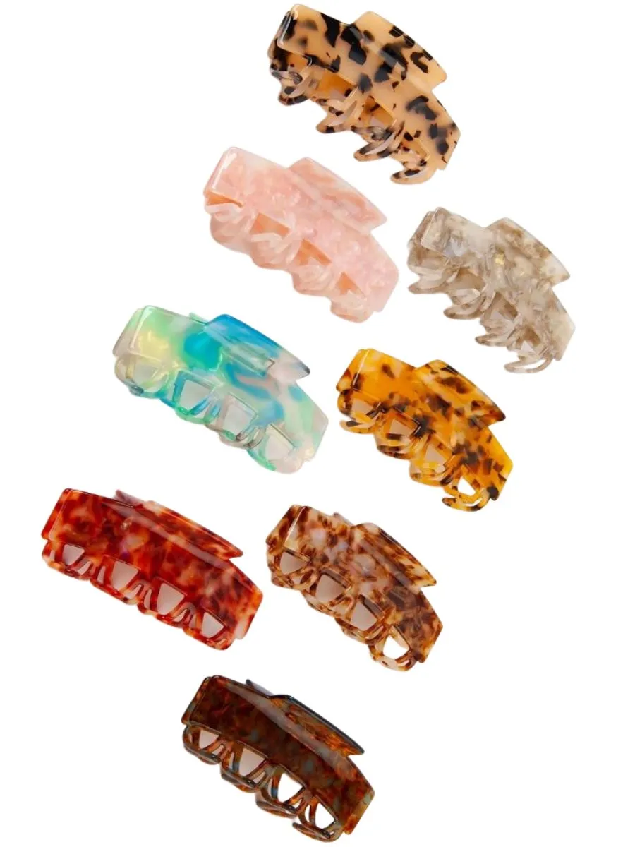 DENTY RESIN HAIR CLAW sold by Lucca Couture product image thumbnail 2