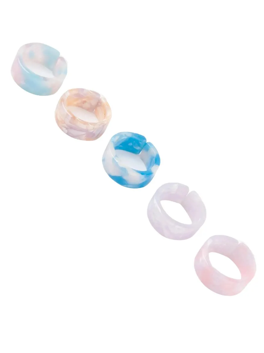 COTTON CANDY RESIN RING sold by Lucca Couture product image thumbnail 2