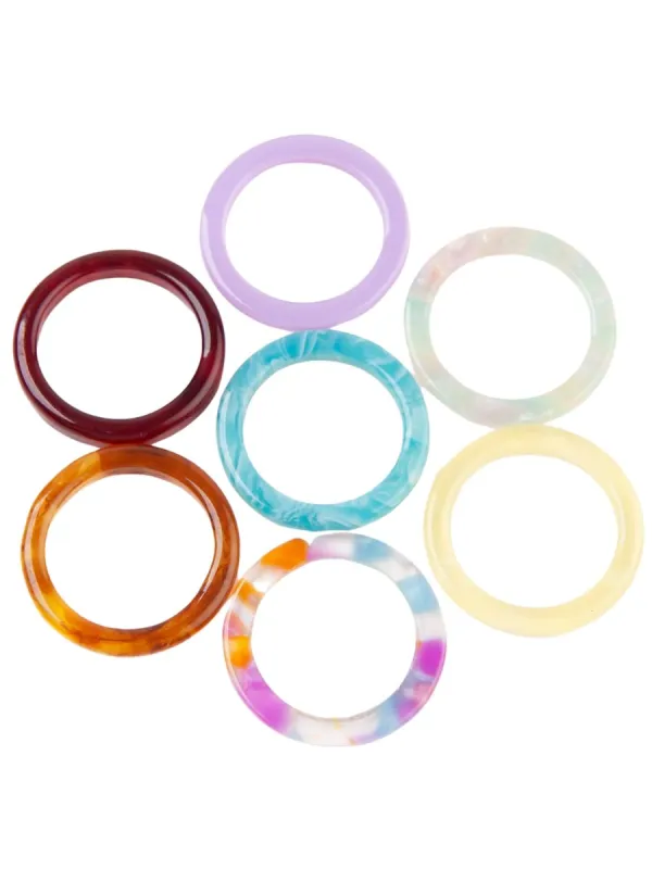 DELECTABLE RESIN RING sold by Lucca Couture