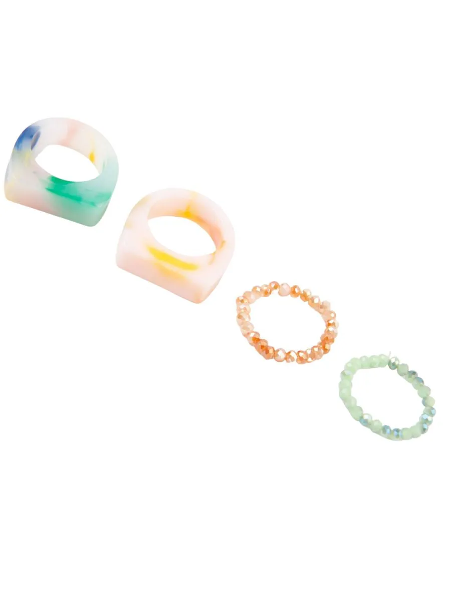 COLLIE MIX RESIN RING sold by Lucca Couture product image thumbnail 2