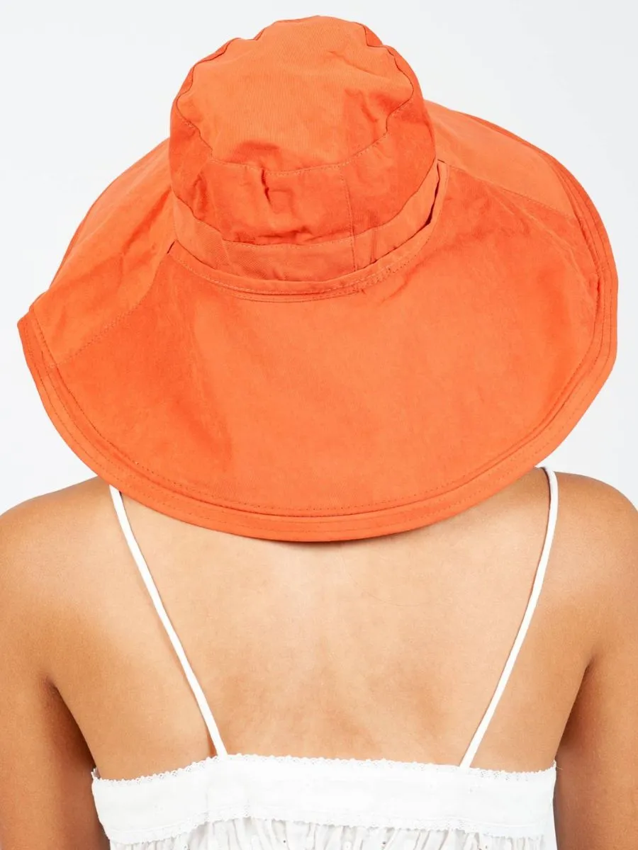 CHECKERED CANVAS HAT-RASPBERRY sold by Lucca Couture product image thumbnail 4