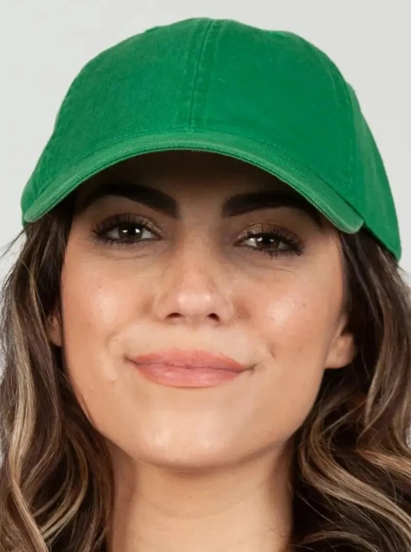 CHARLIE BASEBALL CAP-GREEN sold by Lucca Couture product image thumbnail 4