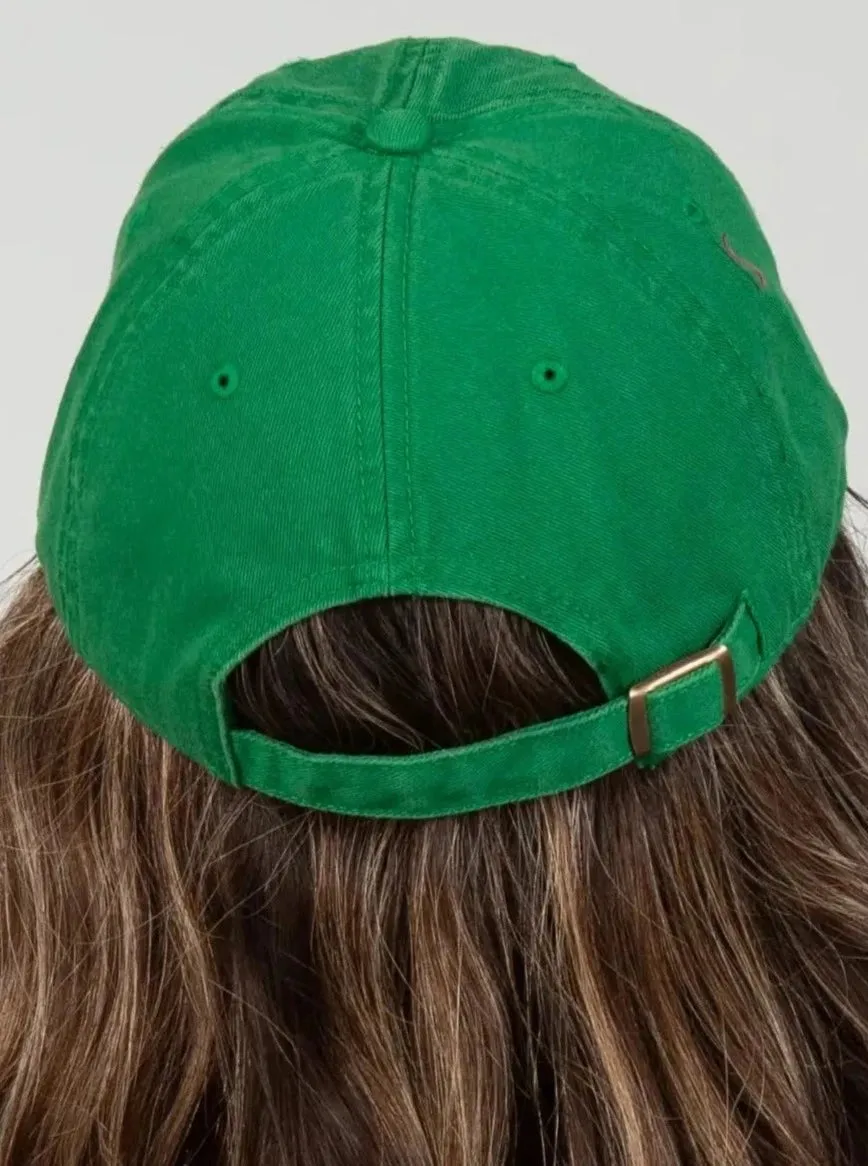 CHARLIE BASEBALL CAP-GREEN sold by Lucca Couture product image thumbnail 3
