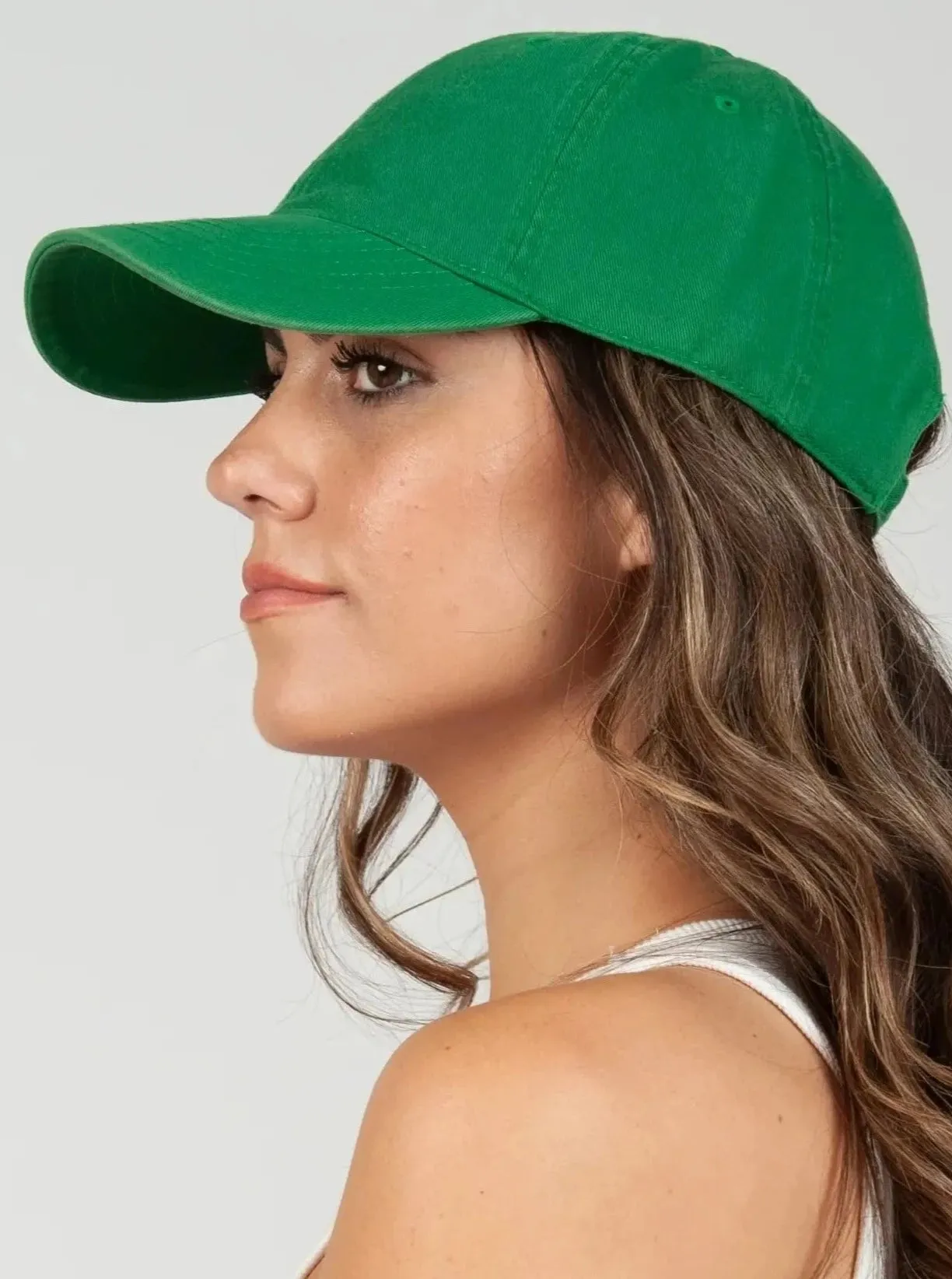CHARLIE BASEBALL CAP-GREEN sold by Lucca Couture product image thumbnail 2