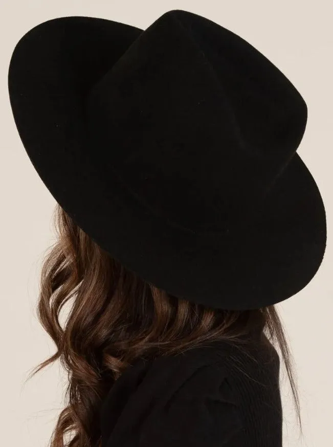 BESSIE WOOL HAT-BLACK sold by Lucca Couture product image thumbnail 4