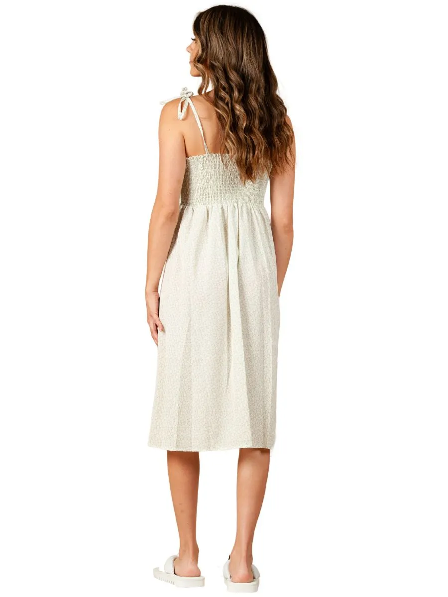 Women's Floral Midi Slip Dress sold by Lucca Couture product image thumbnail 3