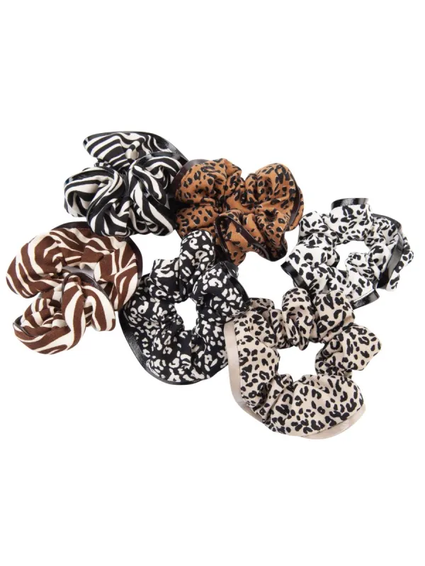 ANIMAL KINGDOM SCRUNCHIE sold by Lucca Couture
