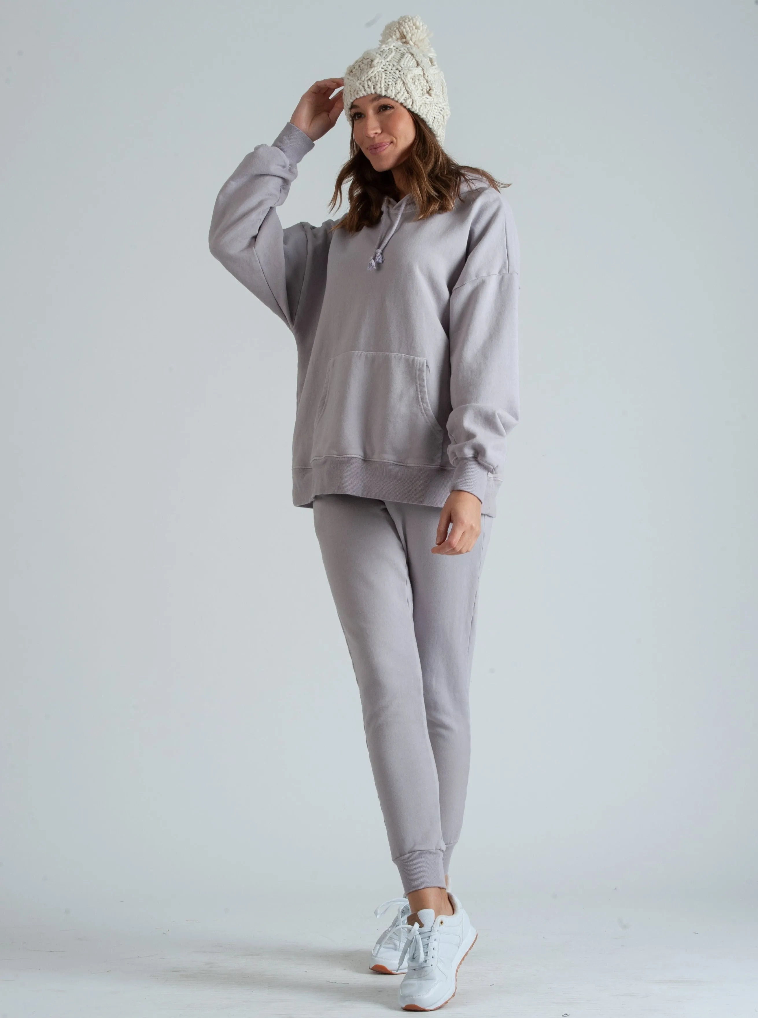 TALLY HOODIE-EARL GREY sold by Lucca Couture product image thumbnail 3