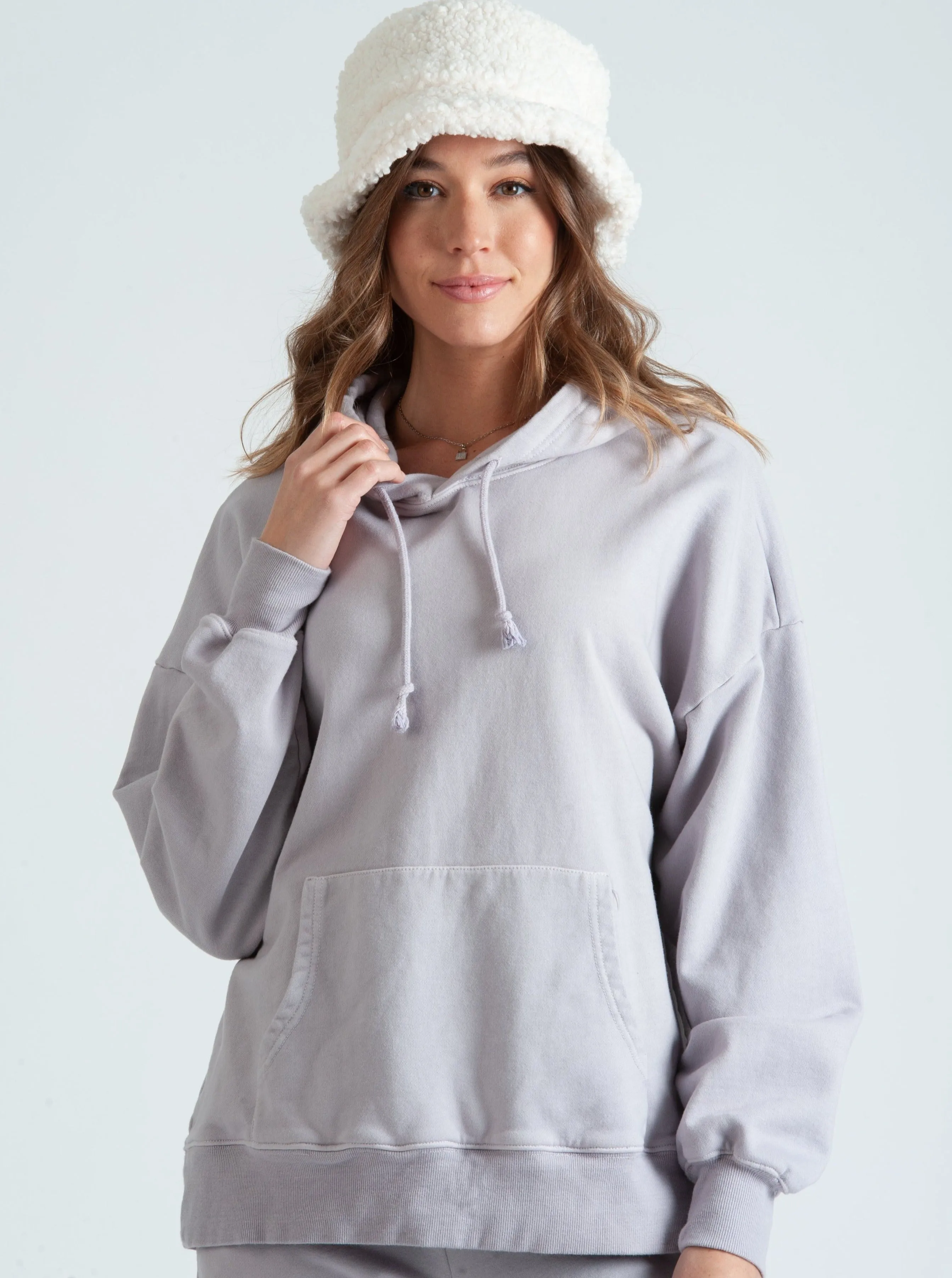 TALLY HOODIE-EARL GREY sold by Lucca Couture