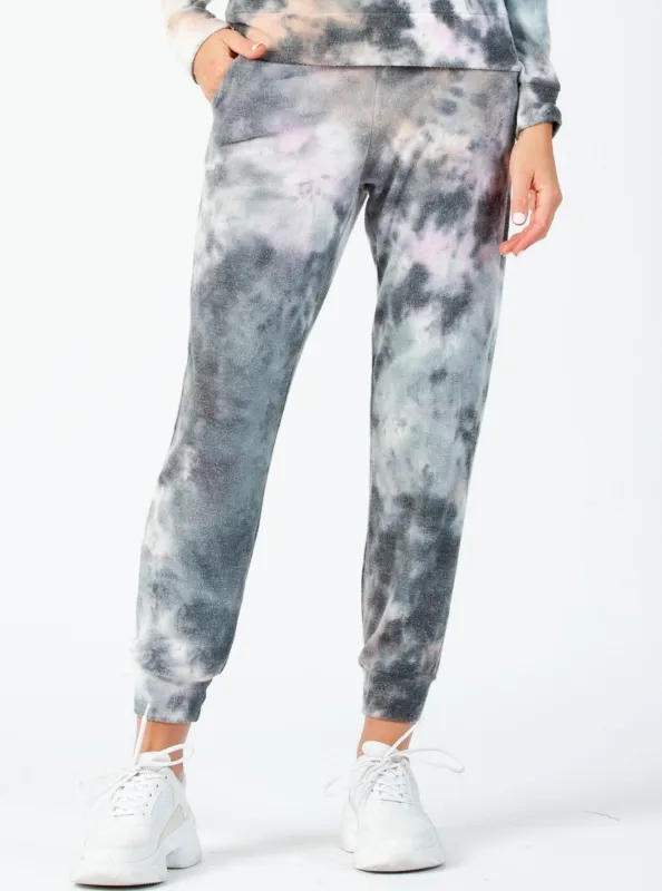 COOKIE JOGGER PANTS-INDIGO SHERBERT sold by Lucca Couture