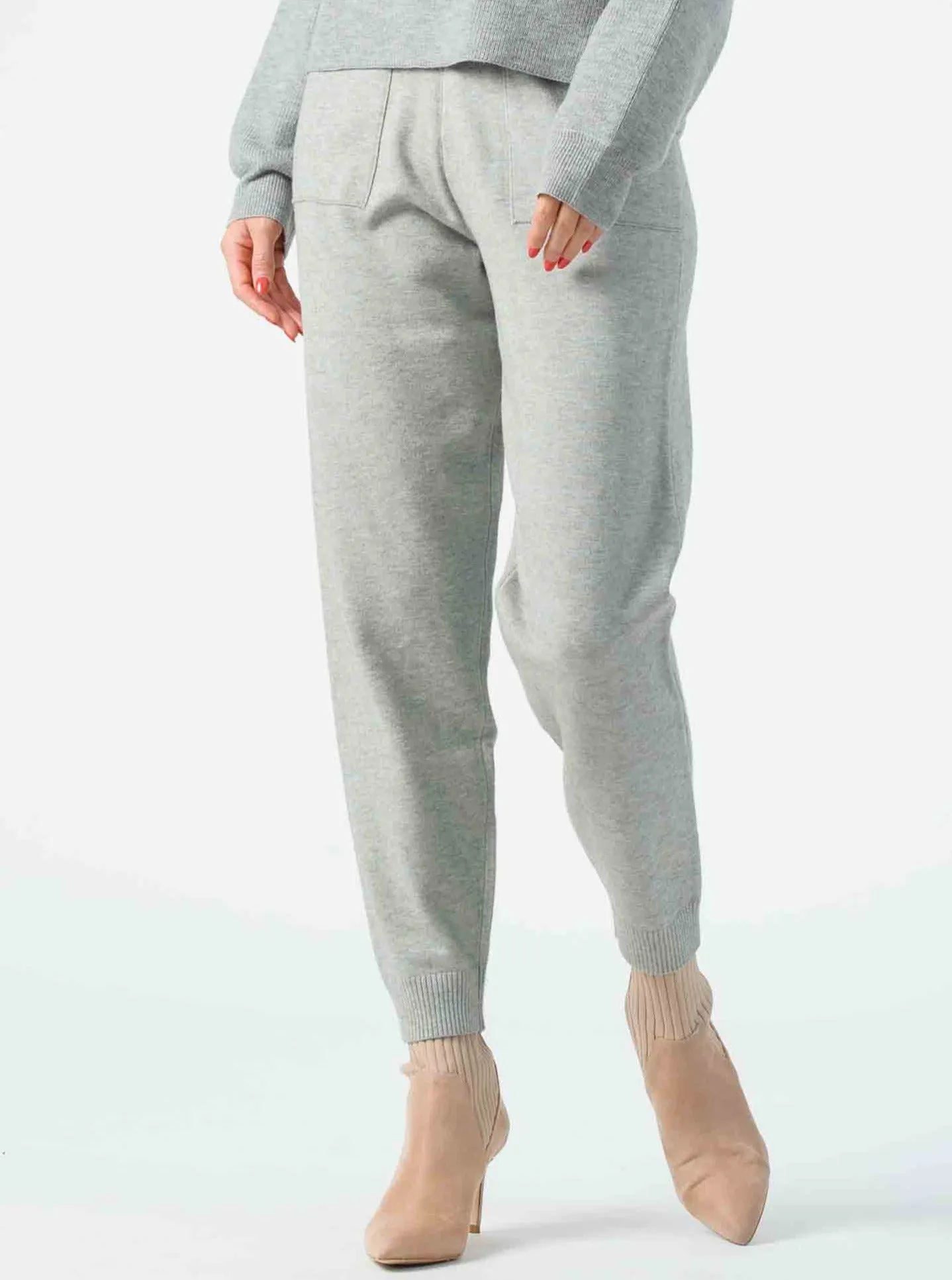 DANNY JOGGER PANTS-GRAY sold by Lucca Couture