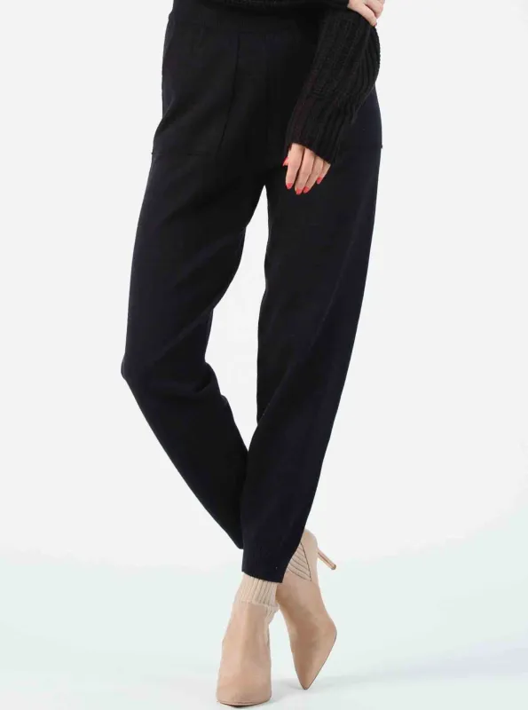 DANNY JOGGER PANTS-BLACK sold by Lucca Couture