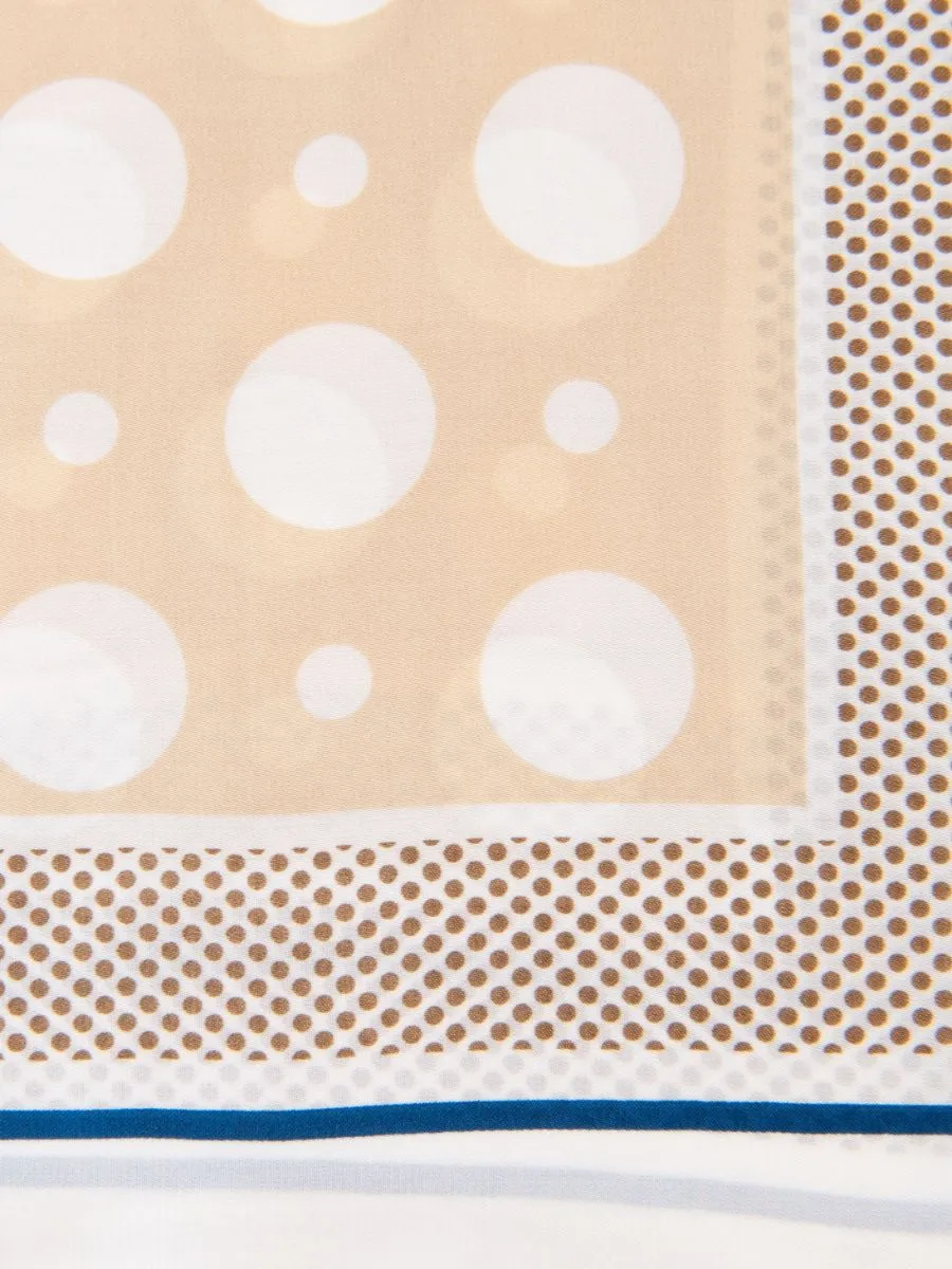 LILLY DOTTIE SCARF-BEIGE sold by Lucca Couture product image thumbnail 2