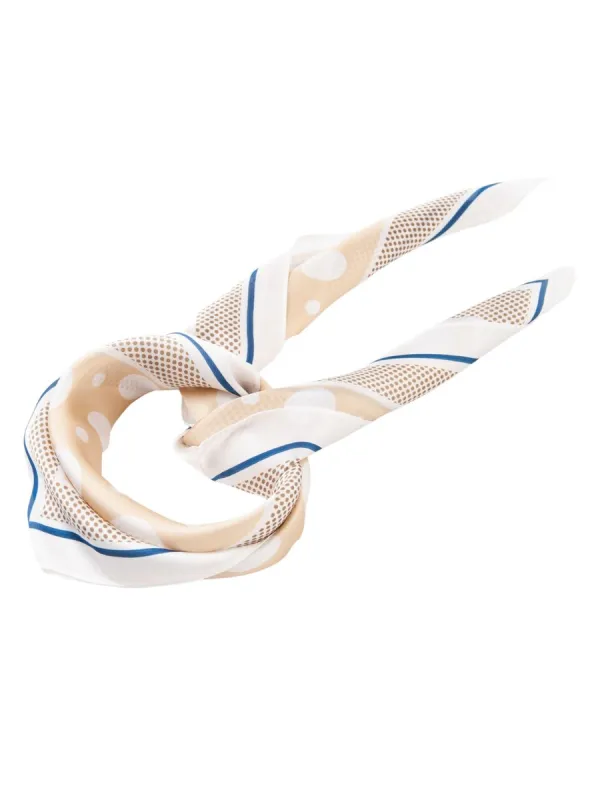 LILLY DOTTIE SCARF-BEIGE sold by Lucca Couture