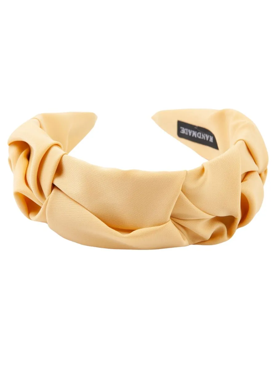 BOMBONIERE HEADBAND-YELLOW sold by Lucca Couture product image thumbnail 2
