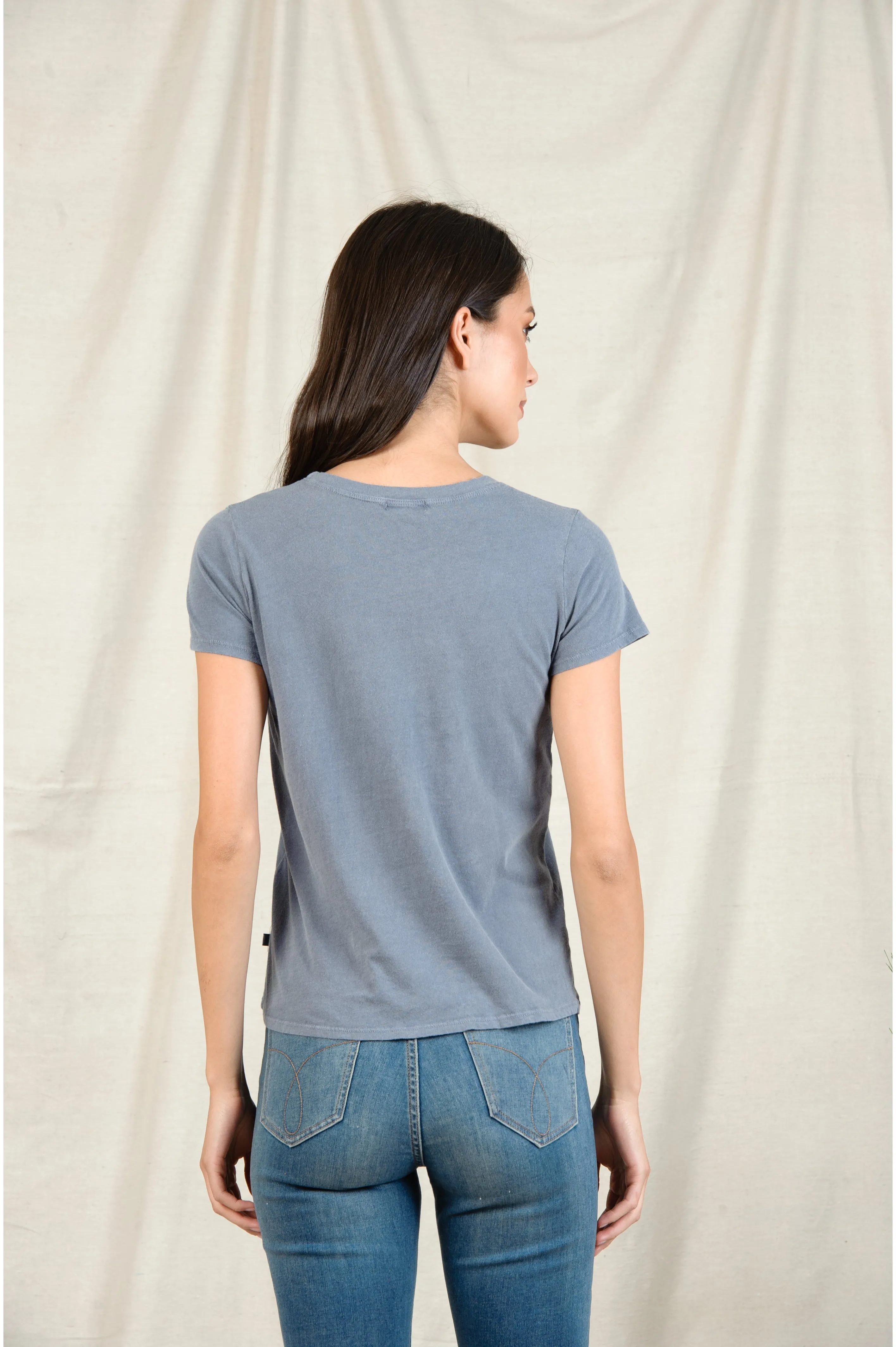 ASHERA TEE-S. BLUE sold by Lucca Couture product image thumbnail 2