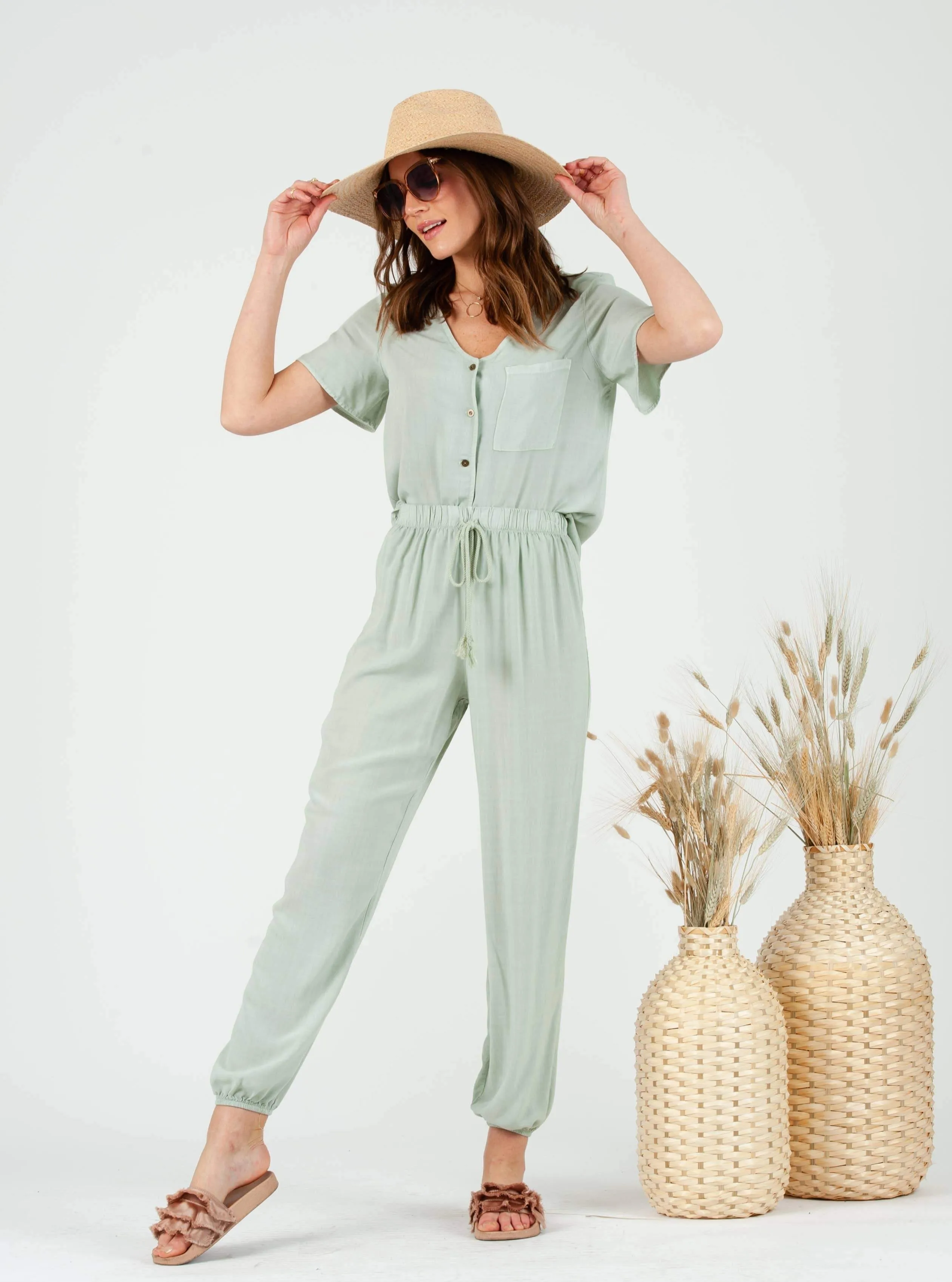 DONNA JOGGER-SAGE sold by Lucca Couture product image thumbnail 2