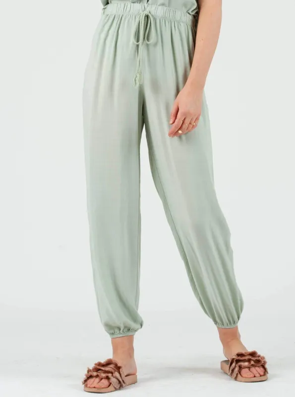 DONNA JOGGER-SAGE sold by Lucca Couture