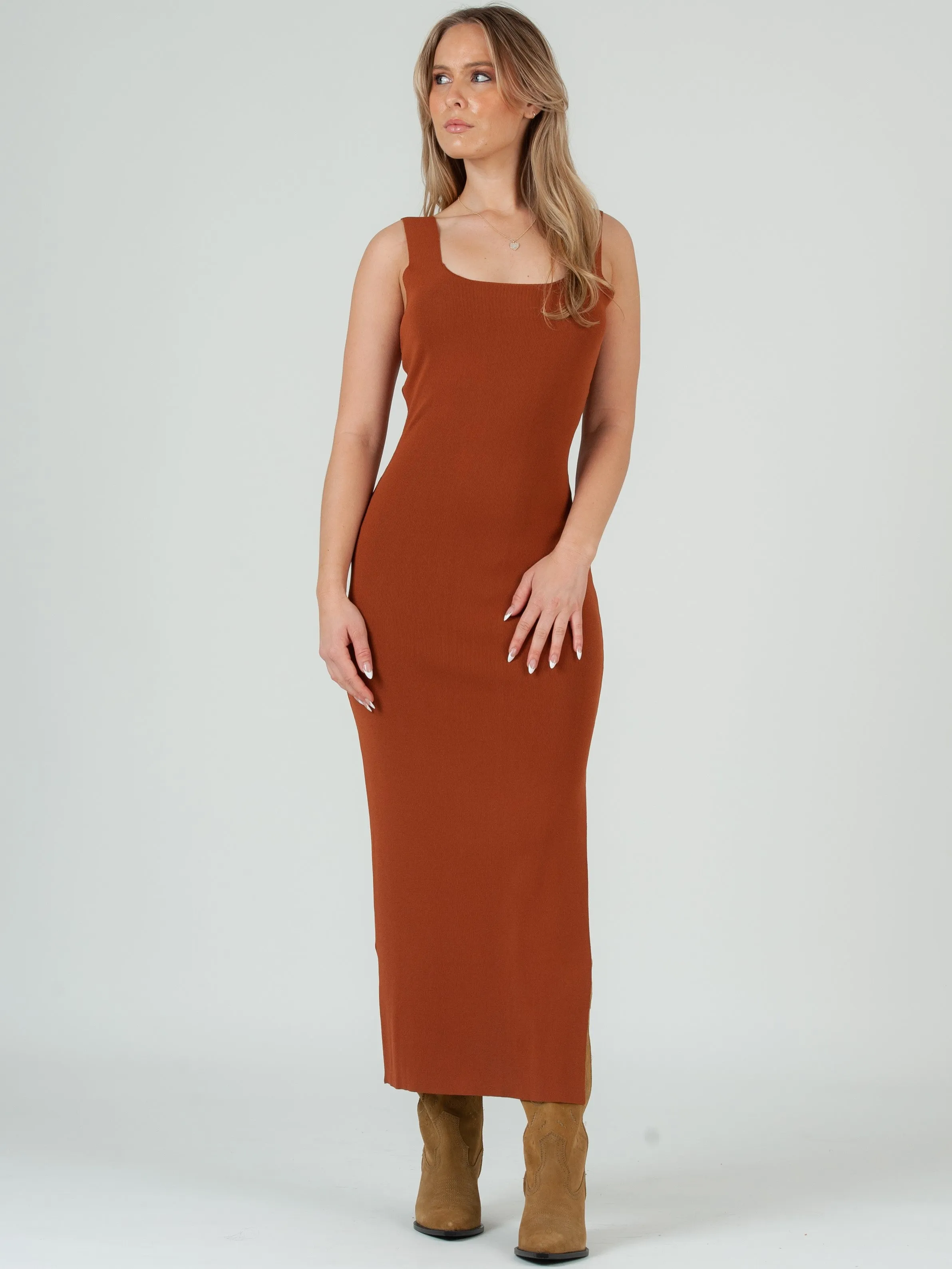 Women's Knit Midi Dress sold by Lucca Couture product image thumbnail 4
