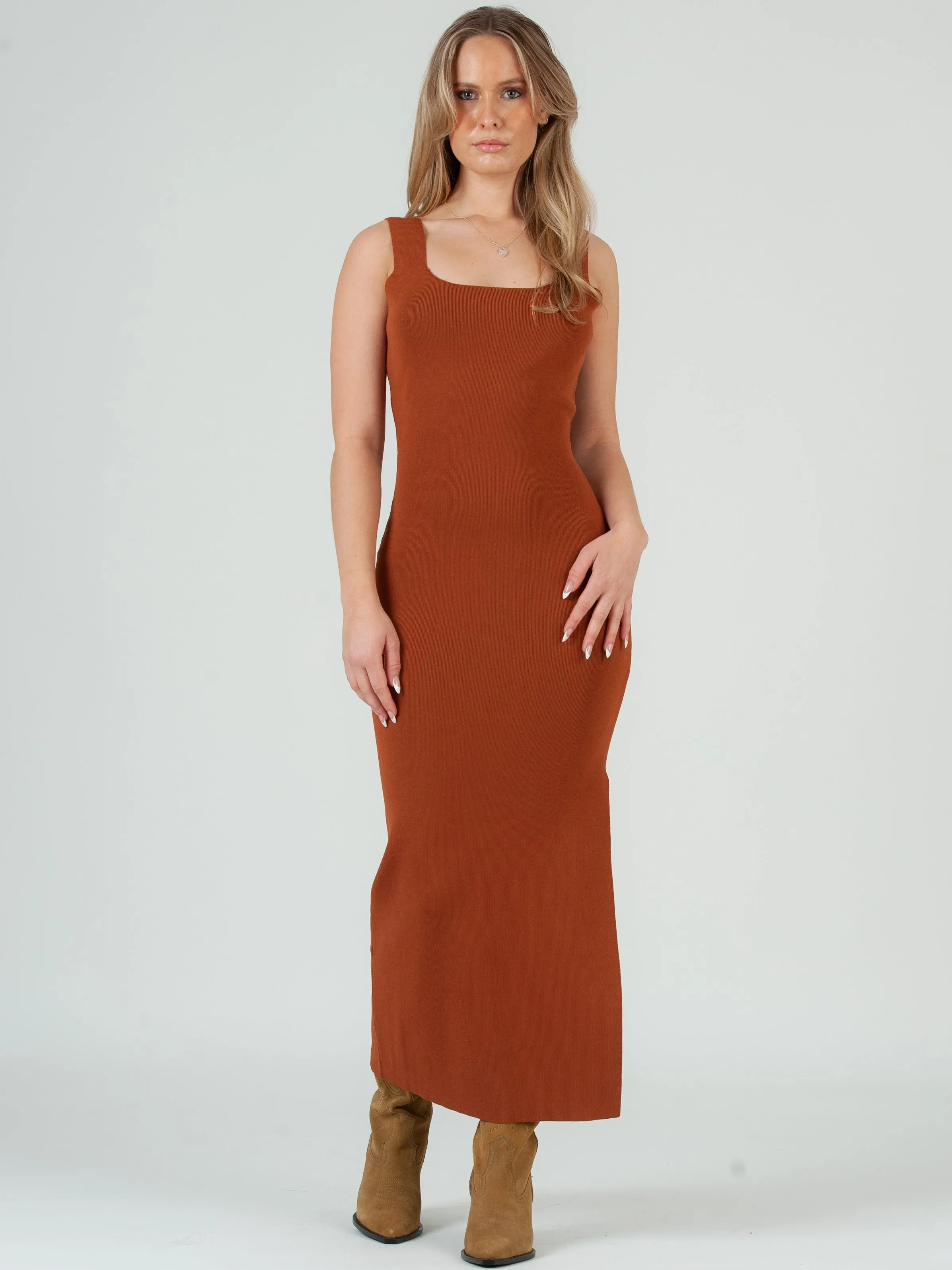 Women's Knit Midi Dress sold by Lucca Couture