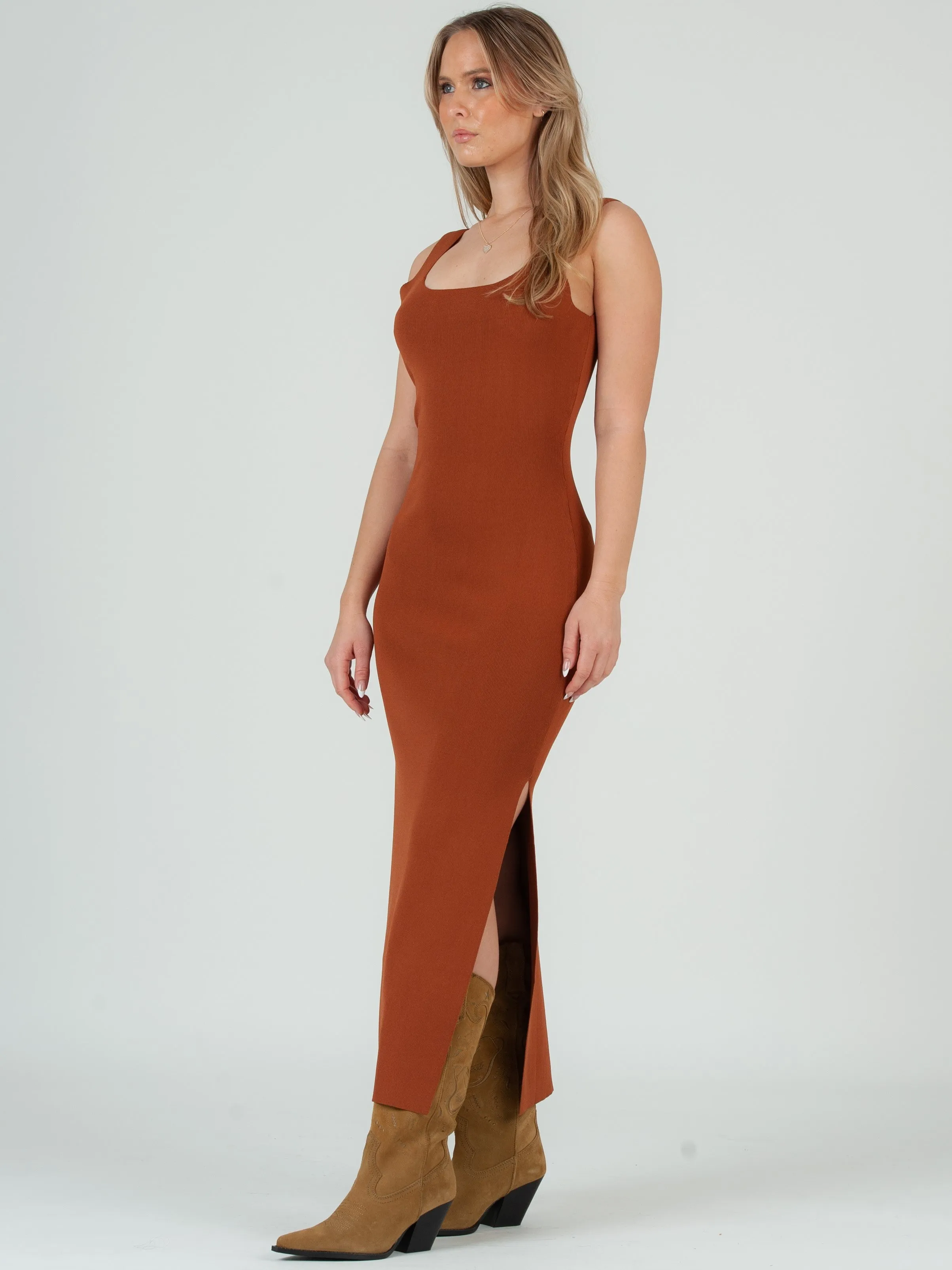 Women's Knit Midi Dress sold by Lucca Couture product image thumbnail 2